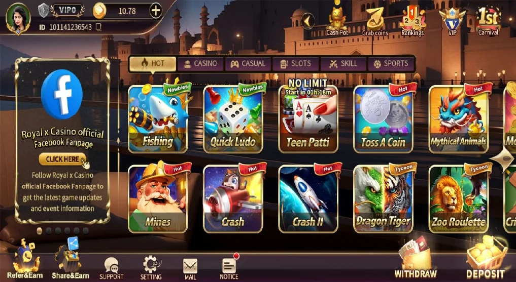 ROYAL X CASINO
